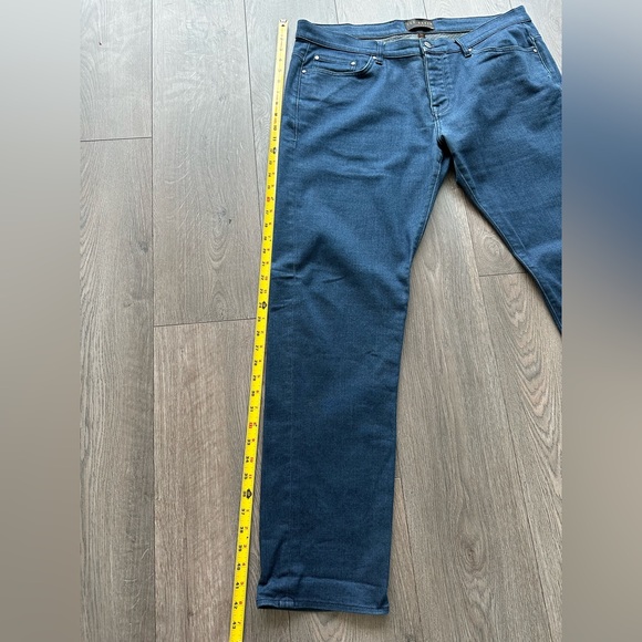 Ted Baker Button Fly Straight Slim Jeans - Picture 4 of 8